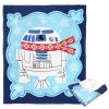 Star Wars; Snowy R2-D2 Aggretsuko Comics Silk Touch Throw Blanket; 50" x 60"