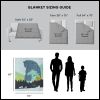 Disney Frozen Spirit Of Adventure Silk Touch Sherpa Throw Blanket 50X60 Inches