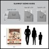 Disney Star Wars Episode 8 Vintage Signage BB8 Silk Touch Sherpa Throw Blanket 50x60 Inches