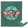 Gremlins; Festive Gizmo Aggretsuko Comics Silk Touch Throw Blanket; 50" x 60"