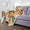 Justice League; Super Mom Aggretsuko Comics Silk Touch Throw Blanket; 50" x 60"