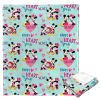 Mickey Mouse; Lovely Pattern Aggretsuko Comics Silk Touch Throw Blanket; 50" x 60"