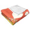 Justice League; Mom Group Aggretsuko Comics Silk Touch Throw Blanket; 50" x 60"