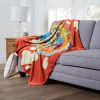 Justice League; Mom Group Aggretsuko Comics Silk Touch Throw Blanket; 50" x 60"
