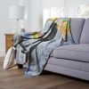 Looney Tunes; Daffy Handstand Aggretsuko Comics Silk Touch Throw Blanket; 50" x 60"