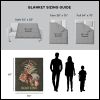 Disney Lion King Life's Brutal Silk Touch Sherpa Throw Blanket 50X60 Inches