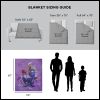 Disney Ariel Ariel And Ursula Silk Touch Throw Blanket 50X60 Inches