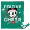 Mickey Mouse; Festive Cheer Aggretsuko Comics Silk Touch Throw Blanket; 50" x 60"