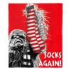 Star Wars; Socks Again Aggretsuko Comics Silk Touch Throw Blanket; 50" x 60"