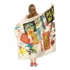 Justice League; Super Mom Aggretsuko Comics Silk Touch Throw Blanket; 50" x 60"