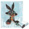 Looney Tunes; Crazy Bugs Aggretsuko Comics Silk Touch Throw Blanket; 50" x 60"