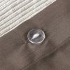 3 Piece Corduroy Duvet Cover Set
