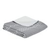 3 Piece Clipped Jacquard Duvet Cover Set