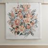 3 Piece Floral Cotton Duvet Cover Set