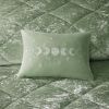 4 Pcs Velvet Comforter Set with Throw Pillow(King/Cal King)