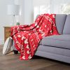 Mickey Mouse; Mickey Nordic Aggretsuko Comics Silk Touch Throw Blanket; 50" x 60"