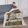 Disney Star Wars Episode 8 Vintage Signage R2-D2 & C-3PO Silk Touch Throw Blanket 50x60 Inches