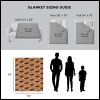 Flying Bats Silk Touch Sherpa Throw Blanket 50X60 Inches