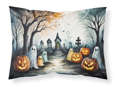 Ghosts Spooky Halloween Standard Pillowcase Lightweight Super Soft Easy Care Decorative Artwork Pillowcase, Standard (Default: Default)