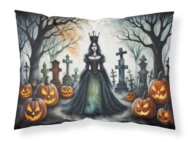 Evil Queen Spooky Halloween Standard Pillowcase Lightweight Super Soft Easy Care Decorative Artwork Pillowcase, Standard (Default: Default)