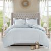3 Piece Cotton Floral Printed Reversible Duvet Cover Set